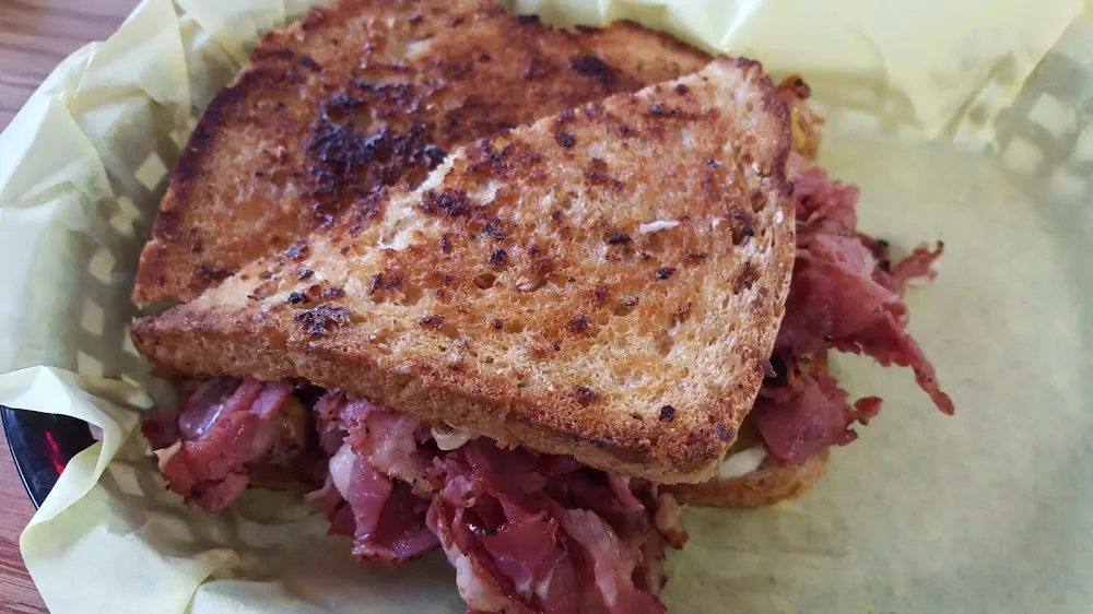Hot Pastrami Sandwich